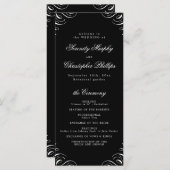 Eenvoudig programma voor zwart-witcalligrafie (Voorkant / Achterkant)