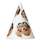 Eenvoudig puppairpatroon, verjaardagsfeest feesthoedjes (Achterkant)