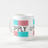 Eenvoudig radiale dubbele Mok (Voorkant links)