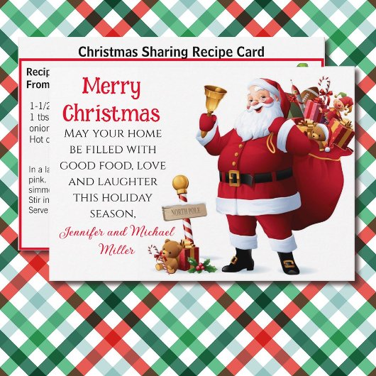 Eenvoudig recept voor Boeuf Stroganoff Kerstkaart 