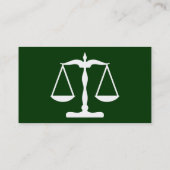 eenvoudig recht visitekaartje (Achterkant)