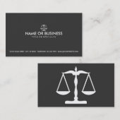 eenvoudig recht visitekaartje (Voorkant / Achterkant)