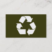 eenvoudig recyclen visitekaartje (Achterkant)