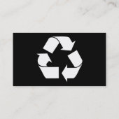 eenvoudig recyclen visitekaartje (Achterkant)