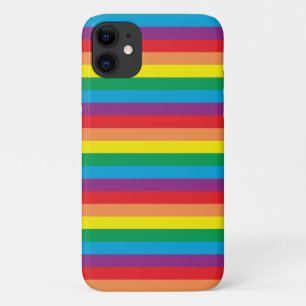 Eenvoudig regenboogpatroon Case-Mate iPhone case