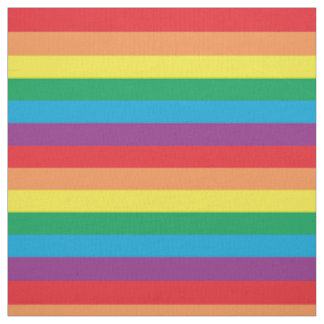 Eenvoudig regenboogpatroon stof
