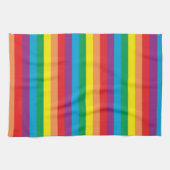 Eenvoudig regenboogpatroon theedoek (Horizontaal)