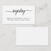 Eenvoudig register invoegen / Bijlage voor uitnodi (Voorkant / Achterkant)