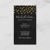 Eenvoudig rendement (Gold Dot Lux) Visitekaartje (Achterkant)