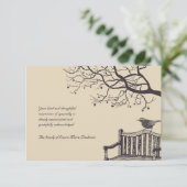 Eenvoudig reserveobject - Hartelijk dank Kaart (Staand voorkant)