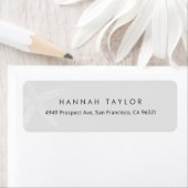 Eenvoudig retouradres etiket (Insitu)