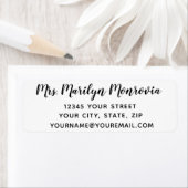 Eenvoudig retouradres etiket (Insitu)