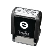 Eenvoudig retouradreslabel zelfinktende stempel (Product)