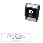 Eenvoudig retourlabel  zelfinktende stempel (In situ)