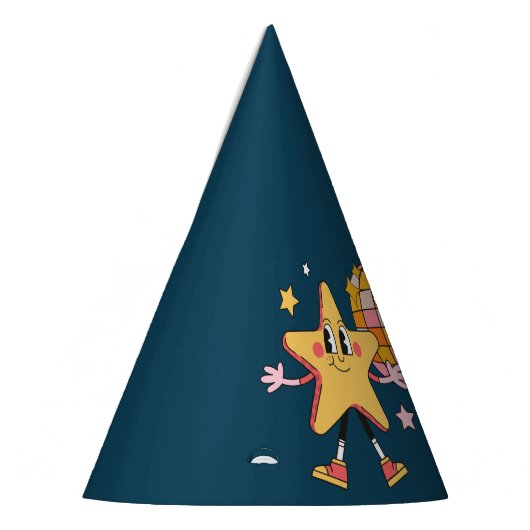 Eenvoudig  Retro New Years Eve Party Feesthoedjes (Links)