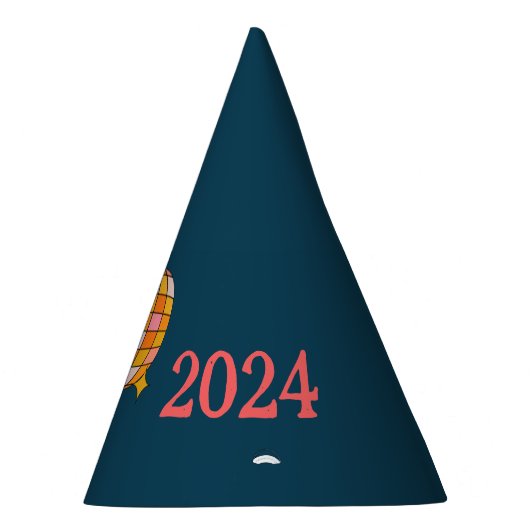 Eenvoudig  Retro New Years Eve Party Feesthoedjes (Rechts)