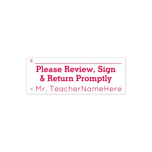 Eenvoudig: Review, gebarentaal en retourvlucht sne Zelfinktende Stempel (Design)