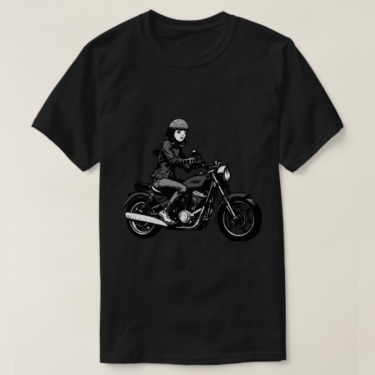 Eenvoudig rijder t-shirt (Design voorkant)
