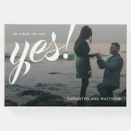 Eenvoudig Robuust zei ze: ja, partij Gastenboek