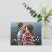 Eenvoudig Romantic sparen het Briefkaart van de Da (Staand voorkant)