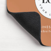 Eenvoudig Ronde BedrijfsLogo & de Douane van het T Muismat (Hoek)