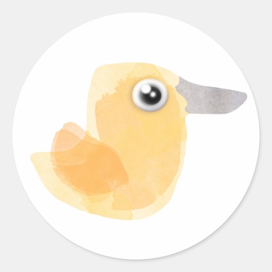 EENVOUDIG RONDE STICKER (Voorkant)
