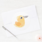 EENVOUDIG RONDE STICKER (Envelop)