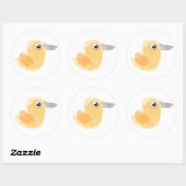 EENVOUDIG RONDE STICKER (Vel)