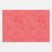 Eenvoudig rood, blauw en wit inpakpapier vel (Voorkant 3)