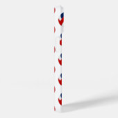 Eenvoudig rood blauw volleyballen patroon monogram Case-Mate iPhone case (Achterkant / Rechts)