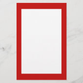 eenvoudig rood briefpapier (Voorkant)