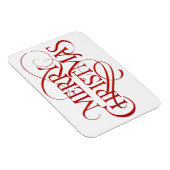 Eenvoudig Rood en Wit, prettig, flexibel magneet (Rechterzijde)