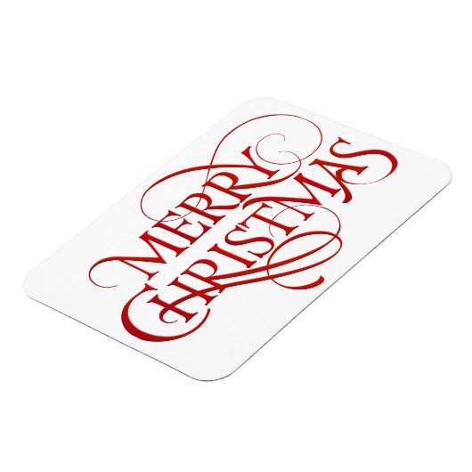 Eenvoudig Rood en Wit, prettig, flexibel magneet (Linkerzijde)