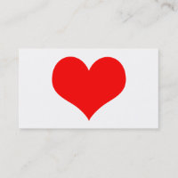 eenvoudig rood hart