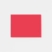 Eenvoudig rood post-it® notes (Voorkant)