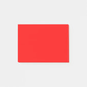 Eenvoudig rood post-it® notes (Voorkant)