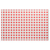 Eenvoudig rood Star-patroon Stof (Fat Quarter)