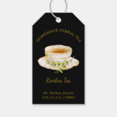 Eenvoudig Rooibos Tea Hang Label Cadeaulabel (Voorkant)