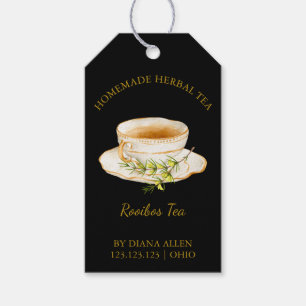 Eenvoudig Rooibos Tea Hang Label Cadeaulabel