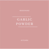 Eenvoudig rosy minimale keukenkrabbers sticker (Voorkant)