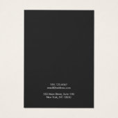 Eenvoudig roze beeldscherm Kaart (Achterkant)