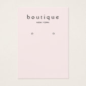 Eenvoudig roze beeldscherm Kaart (Voorkant)