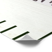 Eenvoudig roze bloem voorbij maatstaven Groeigrafi Poster (Hoek)