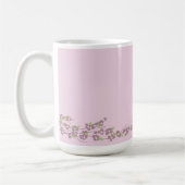 Eenvoudig Roze Bloesems Koffiemok (Links)