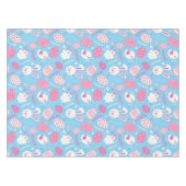 Eenvoudig roze en blauw paaspatroon | Tablecloth Tafelkleed (Voorkant (Horizontaal))