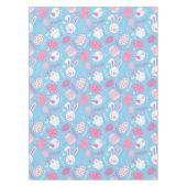 Eenvoudig roze en blauw paaspatroon | Tablecloth Tafelkleed (Voorkant)