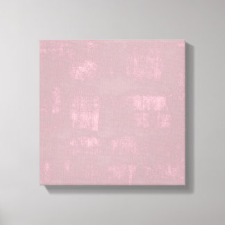 Eenvoudig roze grijs Abstract Canvas Afdruk