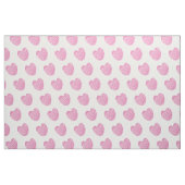 Eenvoudig roze hartritme bevestigen stof (Fat Quarter)