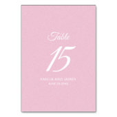 Eenvoudig roze kaart (Voorkant)