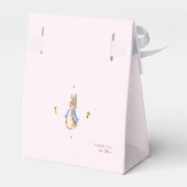 Eenvoudig Roze Peter het Konijn Bedankdoosjes (Achterkant)